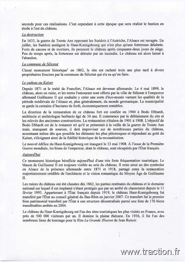 201009_patrimoine (17).jpg - 18/09/2010 - CLUB DE VHICULES ANCIENS D'ALSACE-MULHOUSECVAAM BP 1186 - 68053 MULHOUSE CEDEX27mes JOURNES EUROPENNES DU PATRIMOINEORSCHWILLER - Chteau du Haut Koenigsbourg
